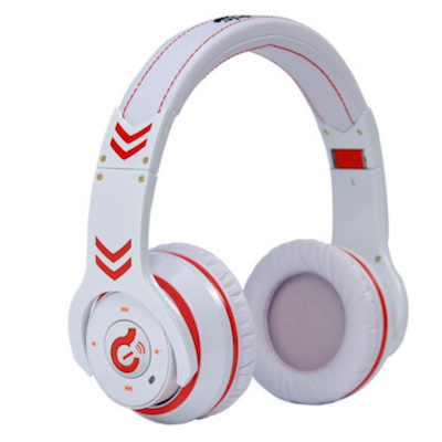 Wireless Bluetooth Syllable G08 Noise Reduction Cancellation Headphones white