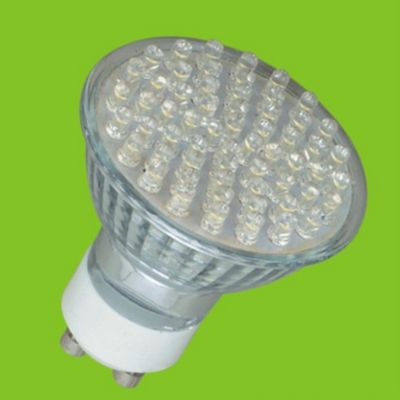 E27 80-LED 3528 SMD Low Heat Spot Light Lamp 220V Pure White for Art Galleries 