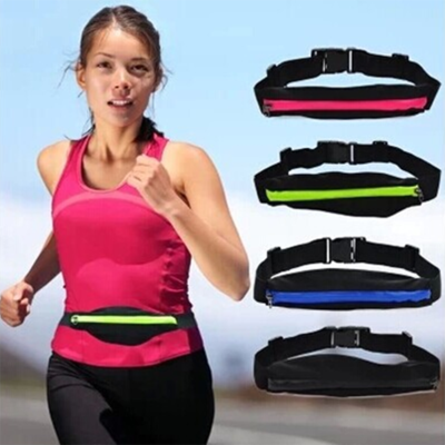 Sport Waterproof Waist Pouch Running Cycling Fitness Belt Mobile Phones Wallet Bag