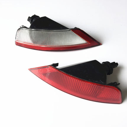 2 x Red Rear Bumper Reflector Backup Brake Tail Light for Honda Odyssey 2007