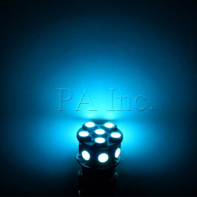 2 Pcs 7443 7440 T20 Ice Blue 36 LED 5050 SMD Tail Brake Light Bulbs