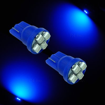 T10 W5W Canbus Blue 1210 4-SMD LED Car Light lamp Bulbs 12V 4pcs