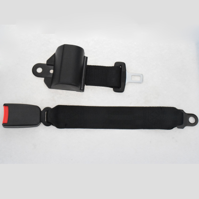 Universal Beige 2 Points Seat Belt Lap Belt for Auto Car