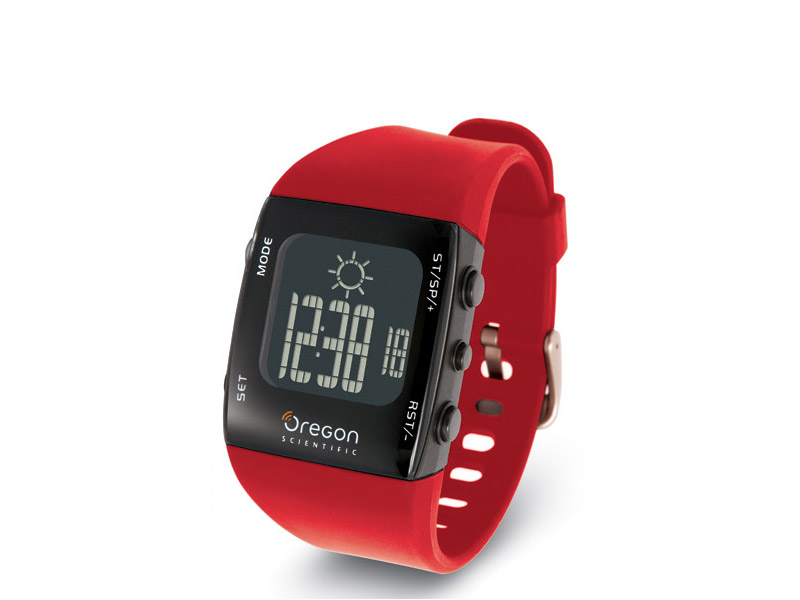 Red LED Digital Watch Lava Style Faceless sports watches 