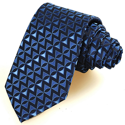 New Striped Blue Black Mens Tie Suits Necktie Party Wedding Holiday Gift KT1073
