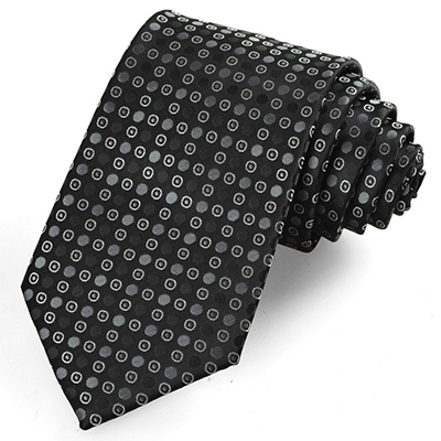 New Striped Grey Black Formal Men's Tie Necktie Wedding Party Holiday Gift #1018