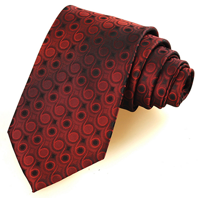 Checked Navy Blue JACQUARD Men's Tie Formal Necktie Wedding Holiday Gift KT0117