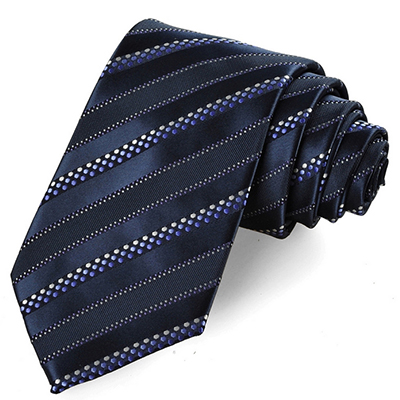 New Solid Gray JACQUARD WOVEN Men's Tie Necktie