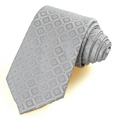 Checked Pattern Men's Tie Necktie Formal Wedding Grom Party Holiday Gift KT0027