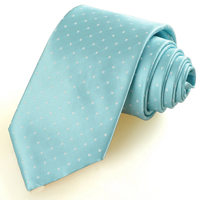 Navy Blue Polka Dot Circle Pattern Men's Tie Necktie Formal Business Gift KT0032