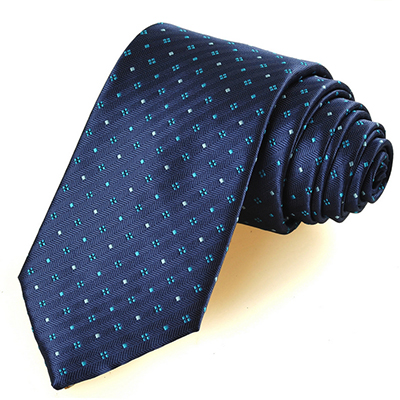 New White Dot Navy Dark Blue Classic Mens Tie Necktie Formal Wedding Gift KT0005 