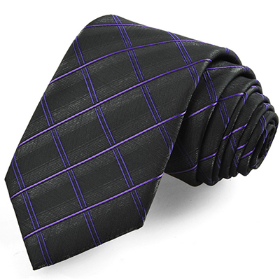 New Striped Blue Grey Formal Men's Tie Necktie Wedding Party Holiday Gift #1029