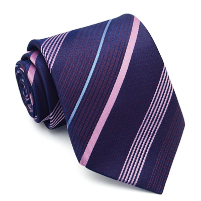 New Striped Blue Black Mens Tie Suits Necktie Formal Wedding Holiday Gift KT1022