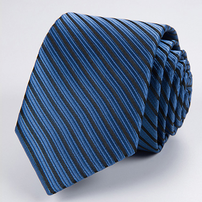 New Striped Blue JACQUARD Mens Tie Necktie Formal Wedding Party Suit Gift KT0003