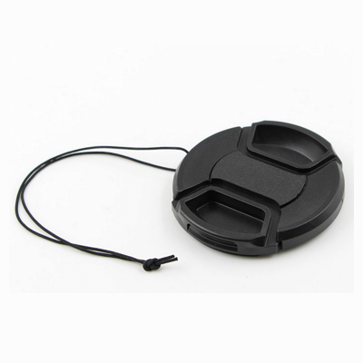 Hot Black Water-proof Anti-scratch Front Camera Lens Cap Cover 8 Sizes Optional
