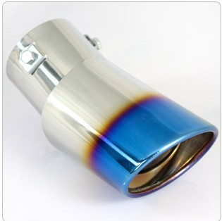 Car Auto Vehicle Inlet Exhaust Pipe Silencer Stainless Steel Tail Muffler Tip for Toyota Carola