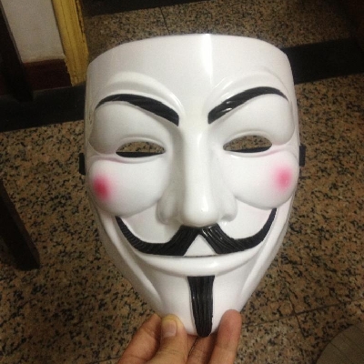 V For Vendetta Mask Guy Fawkes Halloween Masquerade Party Face March Protest