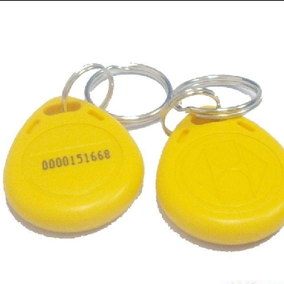 New Yellow Unique Soft Silicone Key Chain Key Ring Keyring Gift