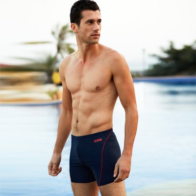 2015 men's swimming trunks suit fashion boxer plus-size swimsuit swim cap goggles suits