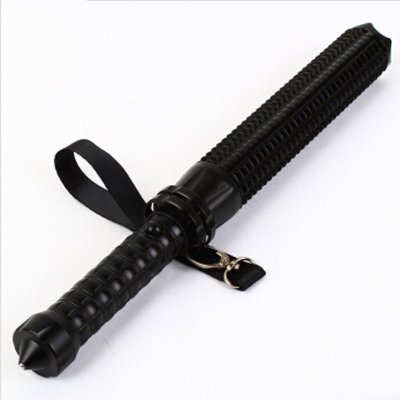 Factory direct sale telescopic mace flashlight torch self-defense explosion-proof patrol the essentials of self-defence