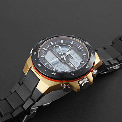 2015 new style curren commercial fashion circle simulation gold man quartz watches