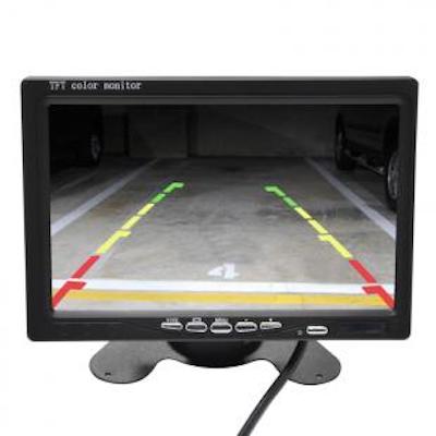 Manufacturers supply 4.3 inch rearview mirror car display screen hd word reversing visual image replacement in a year 