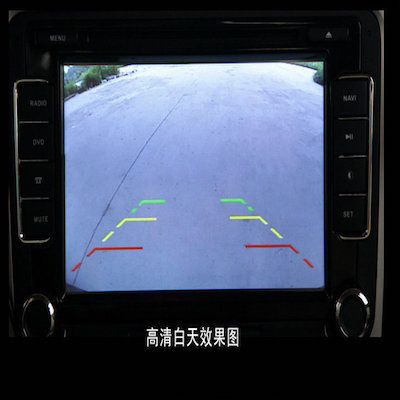  Auto rearview mirror after punching CCD high-definition vision camera camera waterproof and dustproof 