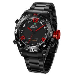 Granville brand LCD double movement sport waterproof men's watches