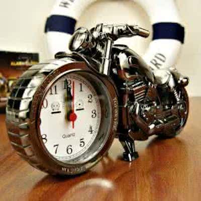 Four style motorcycle alarm clock Cool the alarm clock Patent the alarm clock Creative household gifts wholesale