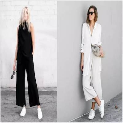 Han Guodong door The new summer Han edition cotton solid-colored wide cylinder wide-legged pants manufacturers selling wholesale
