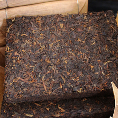 Yunnan pu 'er tea cake - the seventh, peulthai the class ZhangQiaoMu ripe tea 