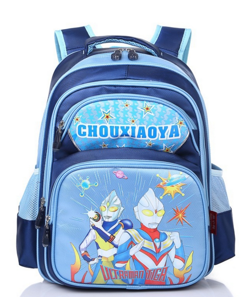 Factory direct sales kindergarten students cartoon male backpack backpack bag diving material during the elementary school
