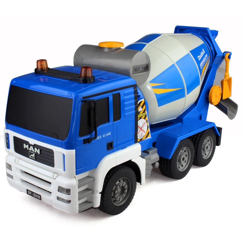 Card star truck series super inertia inertia truck mixer truck model
