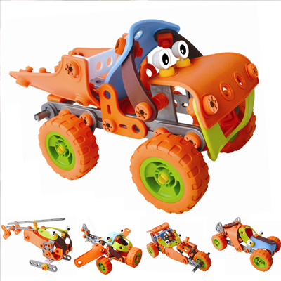 The dismantling screw car Nut combination to wooden children toys Removable good boys assembling tools intelligence