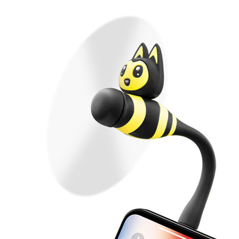 SOSLPAI 2019 hot selling mobile fan little bee design mini micro electric usb fan