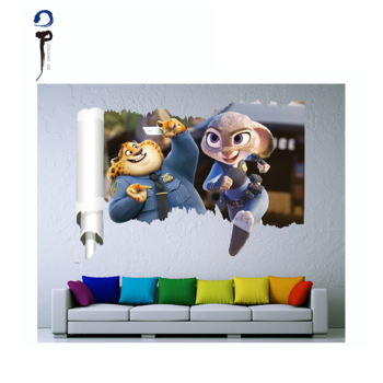 Custom 3d pe foam wall sticker 3d removable wall sticker diy wall decals for living room bedroom