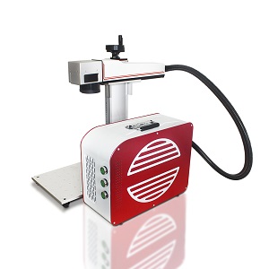 Portable mini mopa fiber laser color laser marking machine
