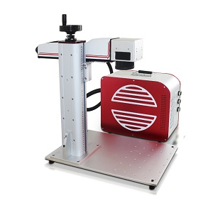 Portable mini mopa fiber laser color laser marking machine