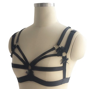 open chest intimate top harness lingerie