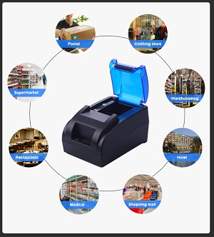 2019 Cheapest wireless bluetooth mobile printer 58mm pos printer android mini thermal receipt printer