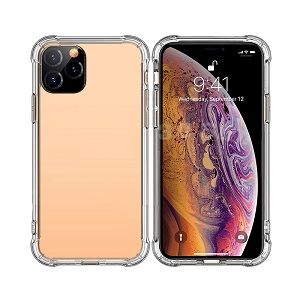 Anti-knock Soft TPU Transparent Clear Phone Case Protect Cover Shockproof Soft Cases For iPhone 11 pro max  plus 