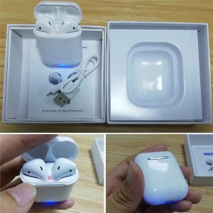 Newest i12 TWS Wireless headphones V5.0 Stereo earbuds Earphone In-Ear With Charging Box 