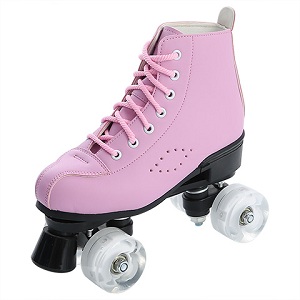 Chinese goods wholesale old fashion roller skates, Double row of skates roller skates with led